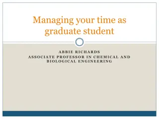 Effective Time Management Strategies for Graduate Students