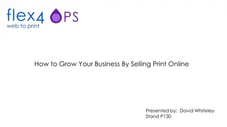 Leveraging Online Printing to Grow Your Business