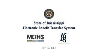 Mississippi EBT System RFP No. 3884 Overview