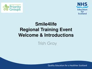 Improving Oral Health for Homeless People: Smile4life Programme & Initiatives