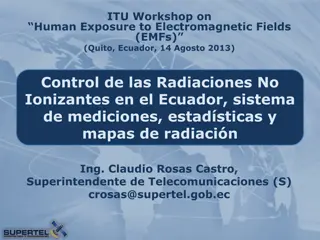 Regulation and Measurement Process of Non-Ionizing Radiation Exposure in Ecuador