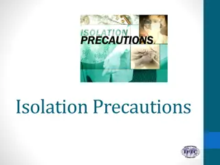 Isolation Precautions in Healthcare Settings