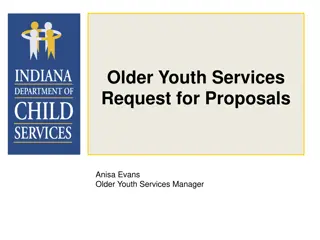 Older Youth Services Request for Proposals Information