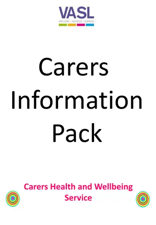 Carers Health and Wellbeing Service Information Pack