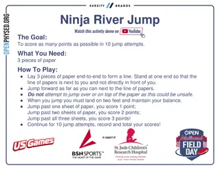 Fun Ninja Challenges for Active Play