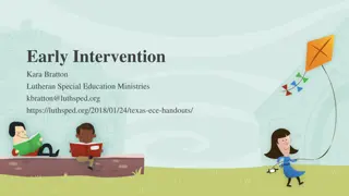 Early Intervention and Reading Simulation Resources for Children