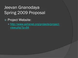 Project Proposal for Jeevan Gnanodaya School for the Deaf