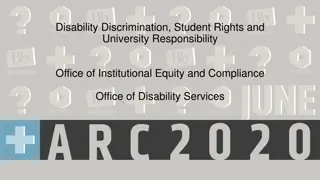 Ensuring Disability Rights in University Settings