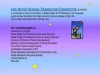 Empowering Youth Transition in Maple Ridge & Pitt Meadows: L.A.S.T. Committee Initiatives