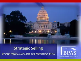 Strategic Selling Insights from Partner Conference 2014