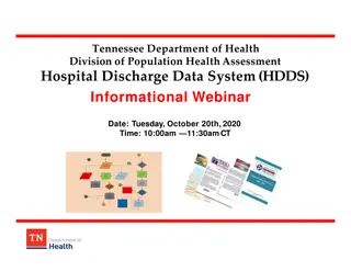 Tennessee Department of Health HDDS Informational Webinar Overview