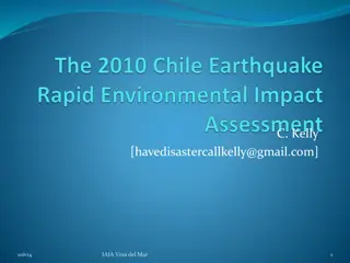 Environmental Impact Assessment and Recovery Planning After the 2010 Chile Earthquake