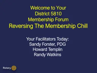 Revitalizing Rotary Membership: Strategies for Growth