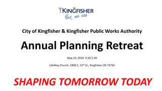 City of Kingfisher & Kingfisher Public Works Authority Annual Planning Retreat