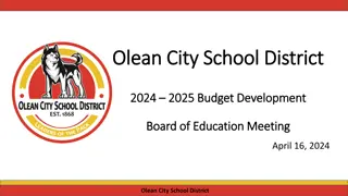 Olean City School District 2024-2025 Vision and Goals