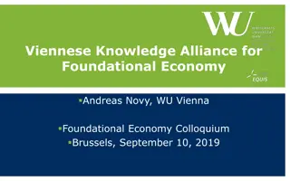 Vienna Knowledge Alliance for Foundational Economy