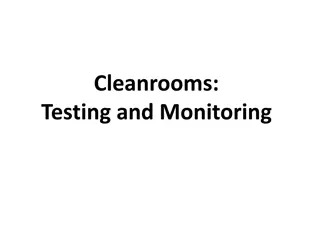 Principles of Cleanroom Testing and Monitoring