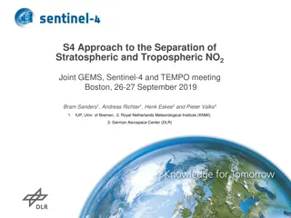 Stratospheric and Tropospheric NO2 Separation Approaches