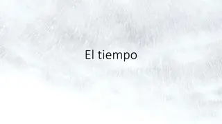 Understanding Weather Expressions in Spanish Vocabulary