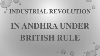 Impact of Industrial Revolution on Andhra under British Rule