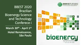 International Bioenergy Science and Technology Conference 2020 Overview