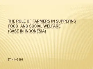 The Essential Role of Farmers in Indonesia's Food Supply and Social Welfare