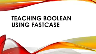 Mastering Boolean Searching with Fastcase