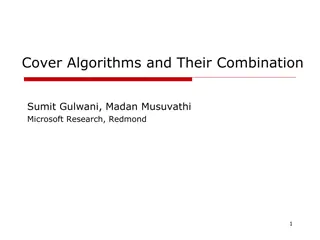 Understanding Algorithms and Combination in Theory