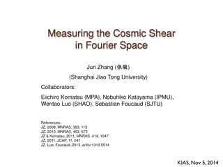 Cosmic Shear Measurement in Fourier Space and Its Scientific Goals