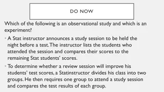 Observational Studies vs. Experiments in Statistical Analysis