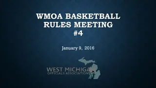 West Michigan Officials Association Basketball Rules Meeting Highlights