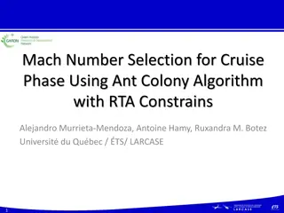 Mach Number Optimization for Cruise Phase Using Ant Colony Algorithm