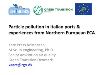 Impact of Particle Pollution in Italian Ports: Insights from Northern European ECA