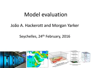 Model Evaluation in Meteorology