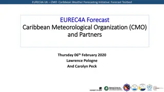 EUREC4A UK CMO Caribbean Weather Forecasting Initiative: Forecast Testbed Overview