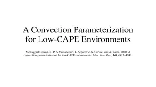 Convection Parameterization for Low-CAPE Environments