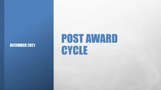 Research Award Management Process Overview