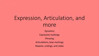 Understanding Musical Expression: Dynamics, Articulation, and More