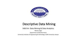 Understanding Data Mining and Analytics in Bioinformatics