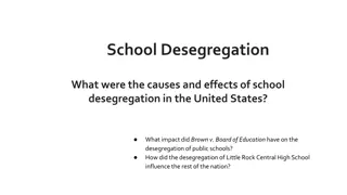 Impact of School Desegregation in the United States