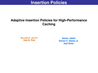 Adaptive Insertion Policies for High-Performance Caching