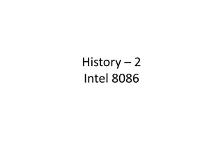 Evolution of Intel Microprocessors: From 4004 to Pentium 4