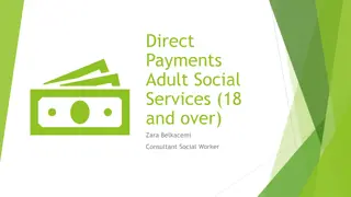 Direct Payments in Adult Social Services