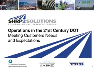 Meeting Customers' Needs and Expectations in 21st Century Operations