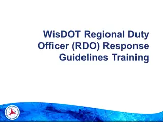 Comprehensive Overview of RDO Response Guidelines and Procedures