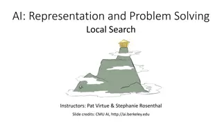 Understanding Local Search Algorithms for Problem Solving