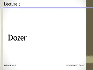 Understanding Dozer Performance Characteristics in Construction