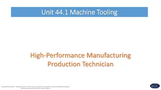 High-Performance Manufacturing Production Technician Course Overview