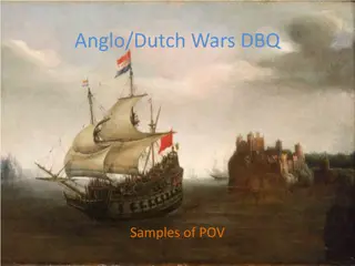 Perspectives on Anglo-Dutch Wars: Documents and Views