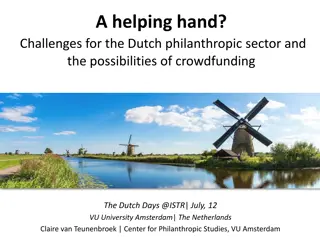 Challenges and Opportunities in Dutch Philanthropy Sector